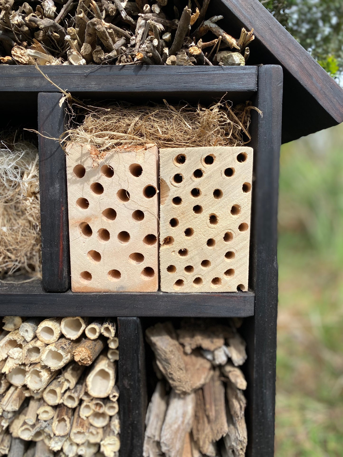 Hotel de insectos, modelo Bombus
