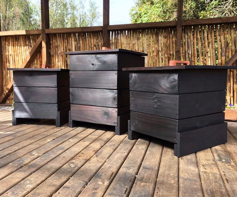 Vermicompostera vertical Black