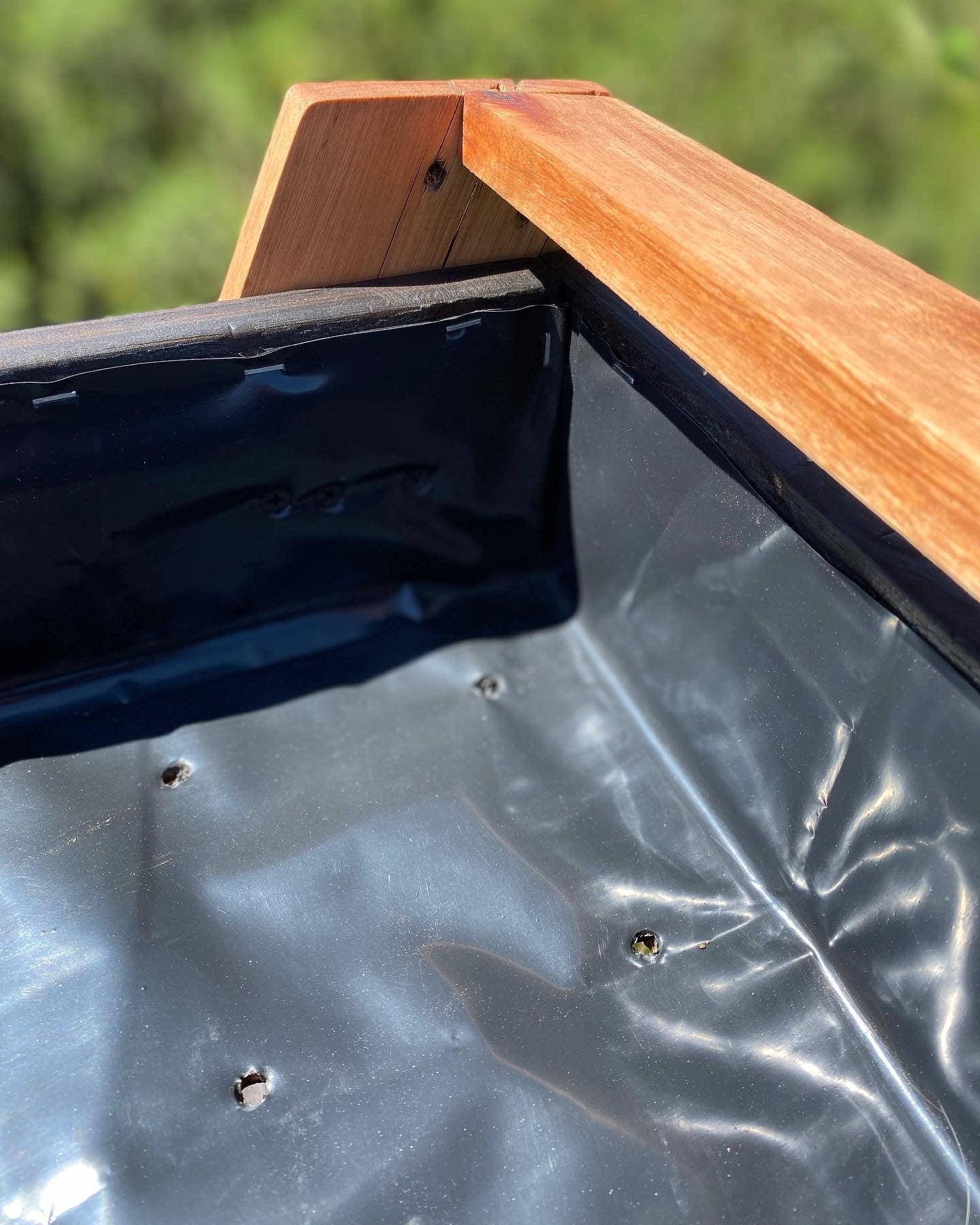 Huerto vertical bicolor