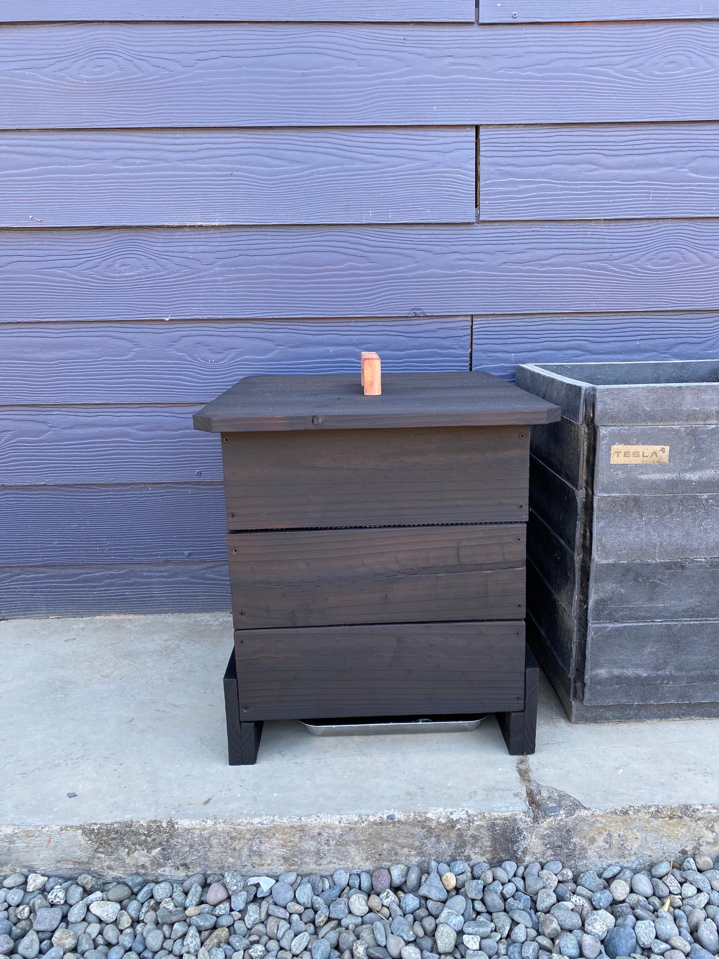 Vermicompostera vertical Black