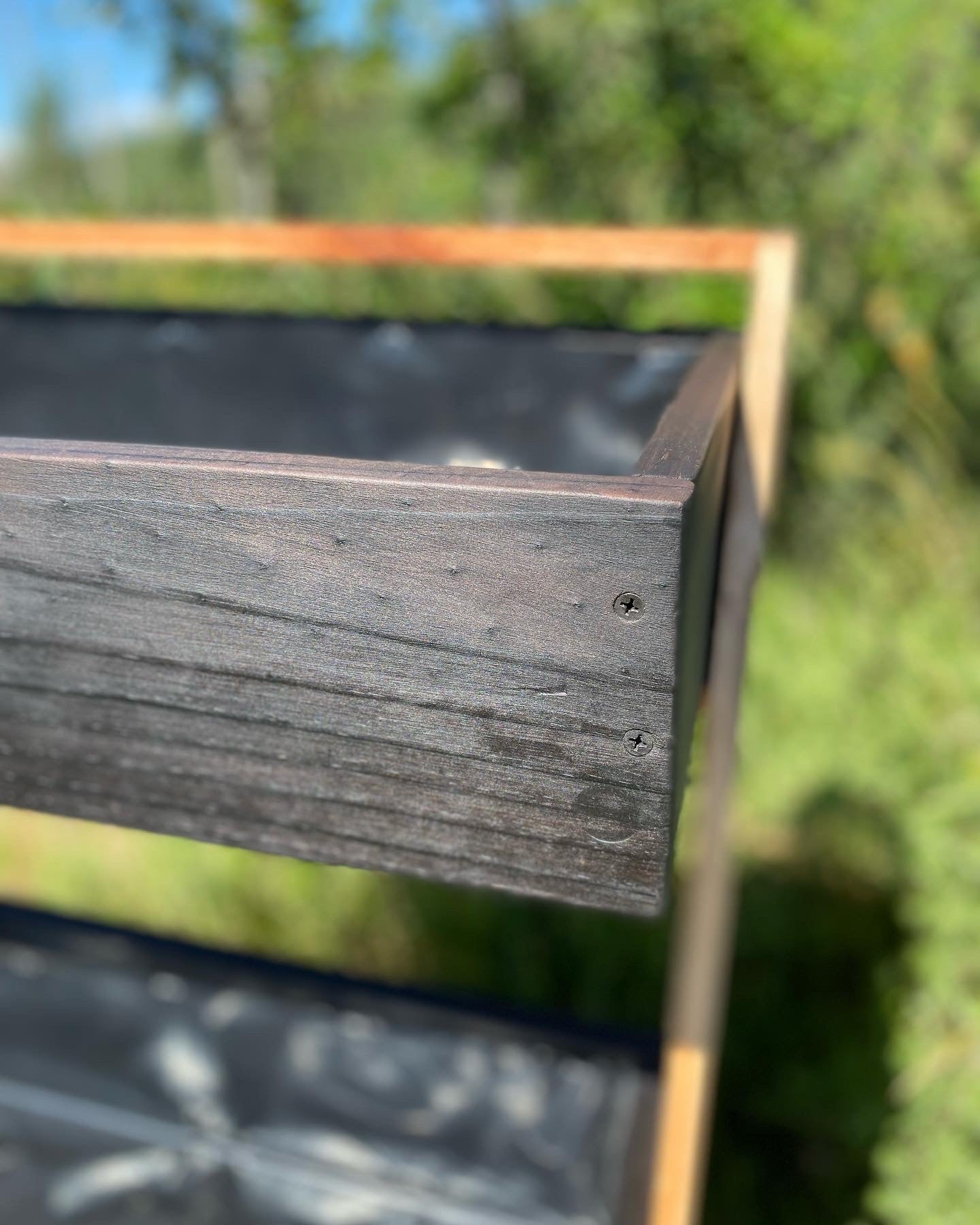 Huerto vertical bicolor