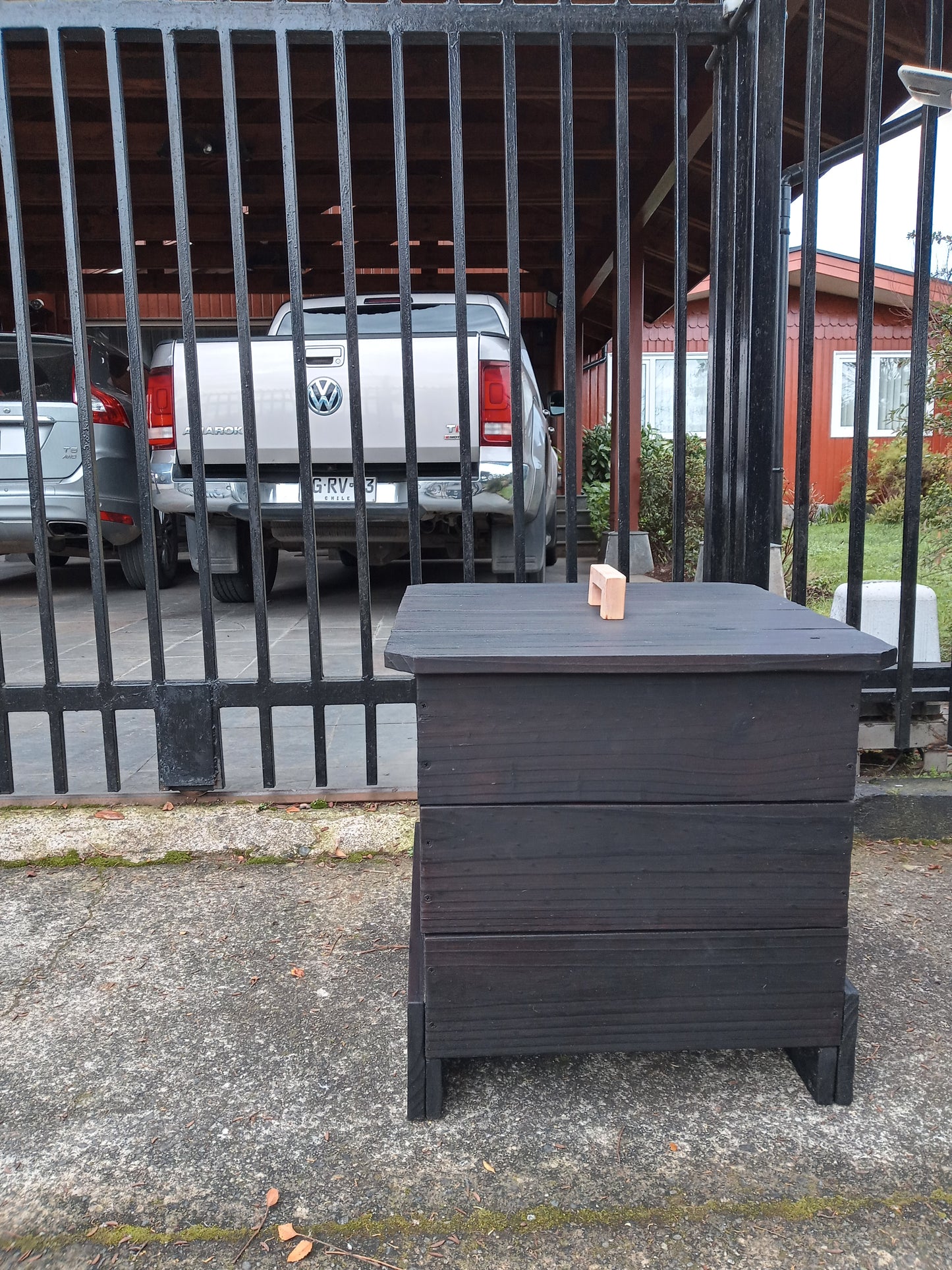 Vermicompostera vertical Black