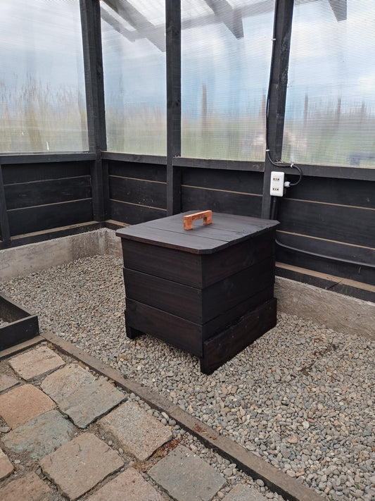 Vermicompostera vertical Black
